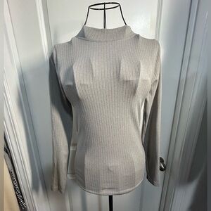 Intimately‎ By Free People Mock Neck Long Sleeve Top